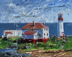 Lighthouse 31, Oil Painting