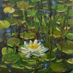 White Flower, Original Painting