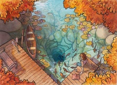 The Lagoon, Original Painting