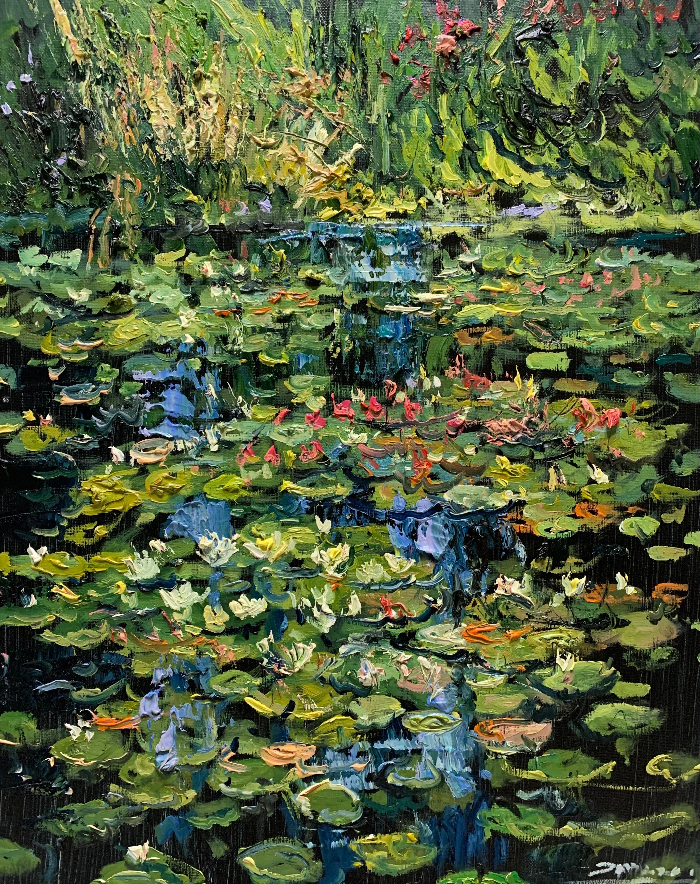 Water Garden 32, Oil Painting