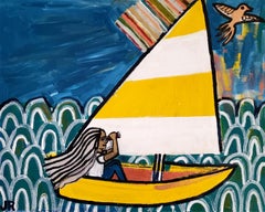 Reliable Sailboat, Original Painting