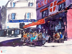 Cafe Le Consulat, Original Painting