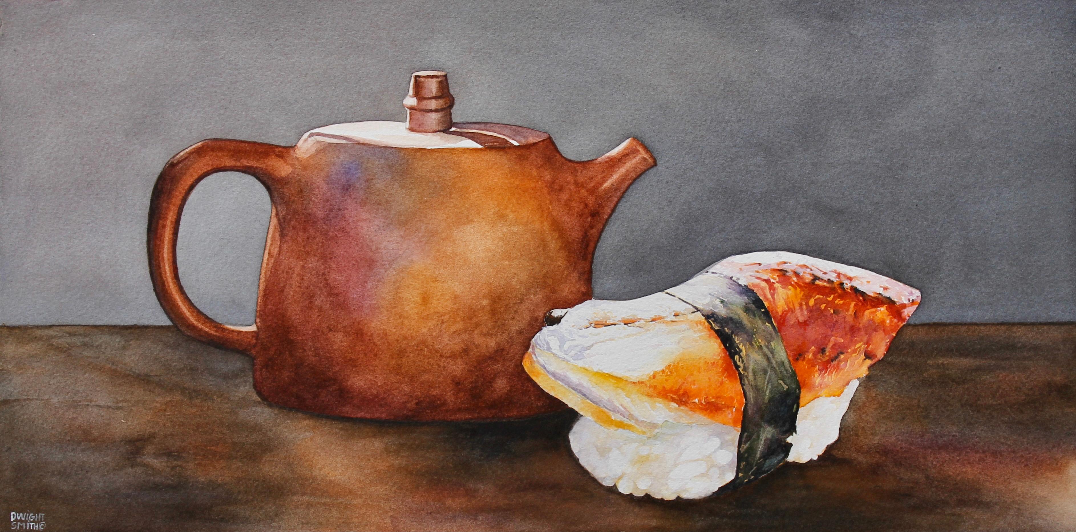 Tea with Sushi, Original Painting