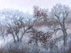 Frozen Oak Medley, Oil Painting