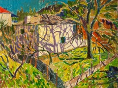 House with Hip Roof (Hôte avec sabot), peinture originale