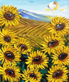 Van Gogh's Vineyard, Oil Painting