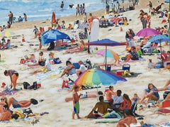 Day at the Beach, Original Painting