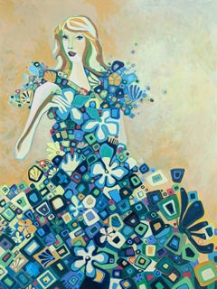 A Young Woman, Original Painting