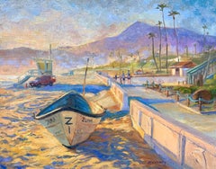 Zuma Beach, Oil Painting