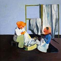 Happiness in Sorting, Original Painting