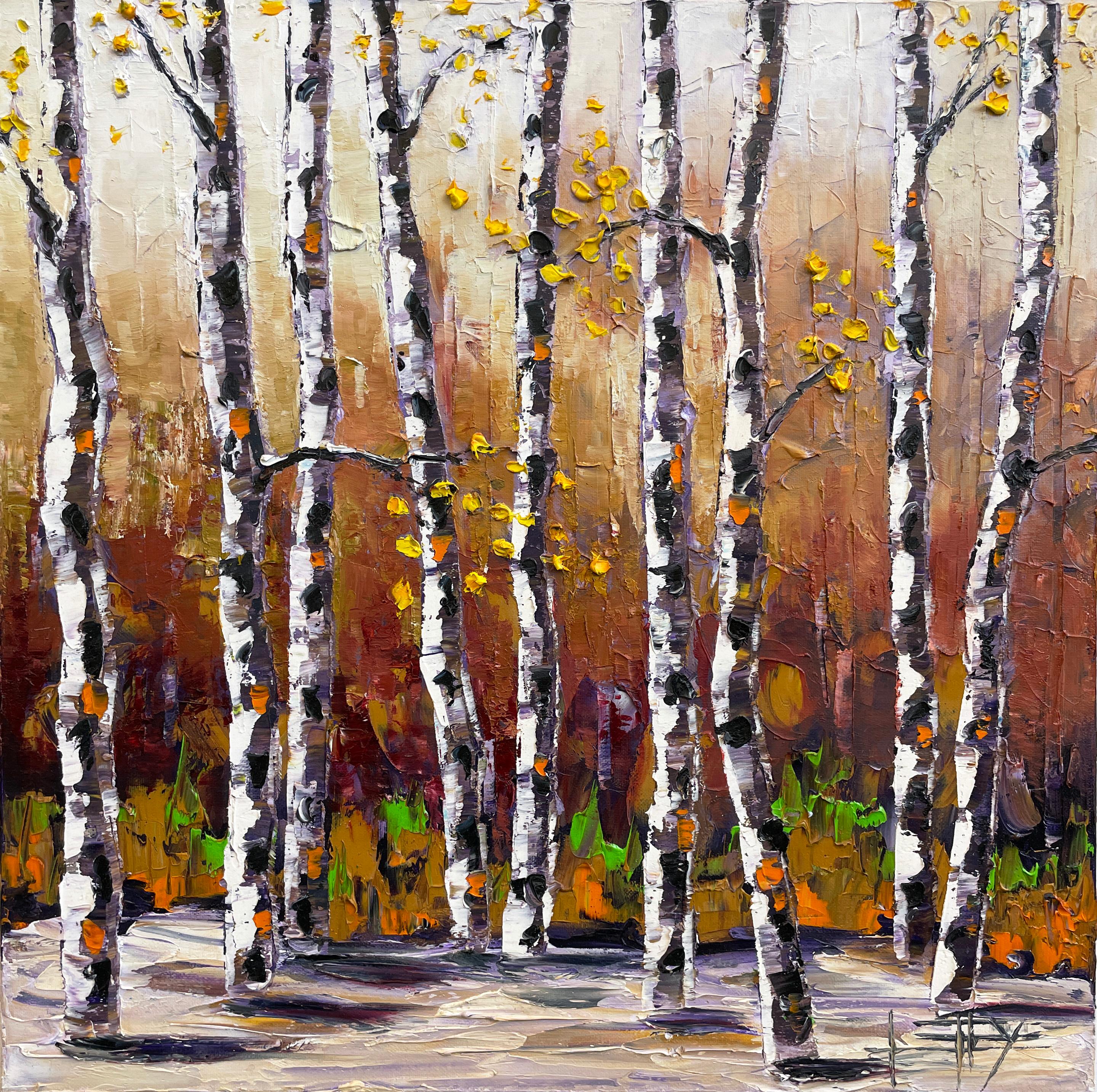 Fall Escape, Oil Painting - Art by Lisa Elley