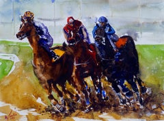 Rounding the Bend, Original Painting