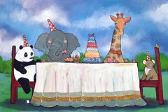 The Elephant's Tea Party, Originalgemälde