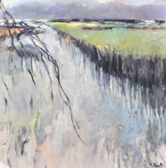 Brightness in the Marsh, Oil Painting