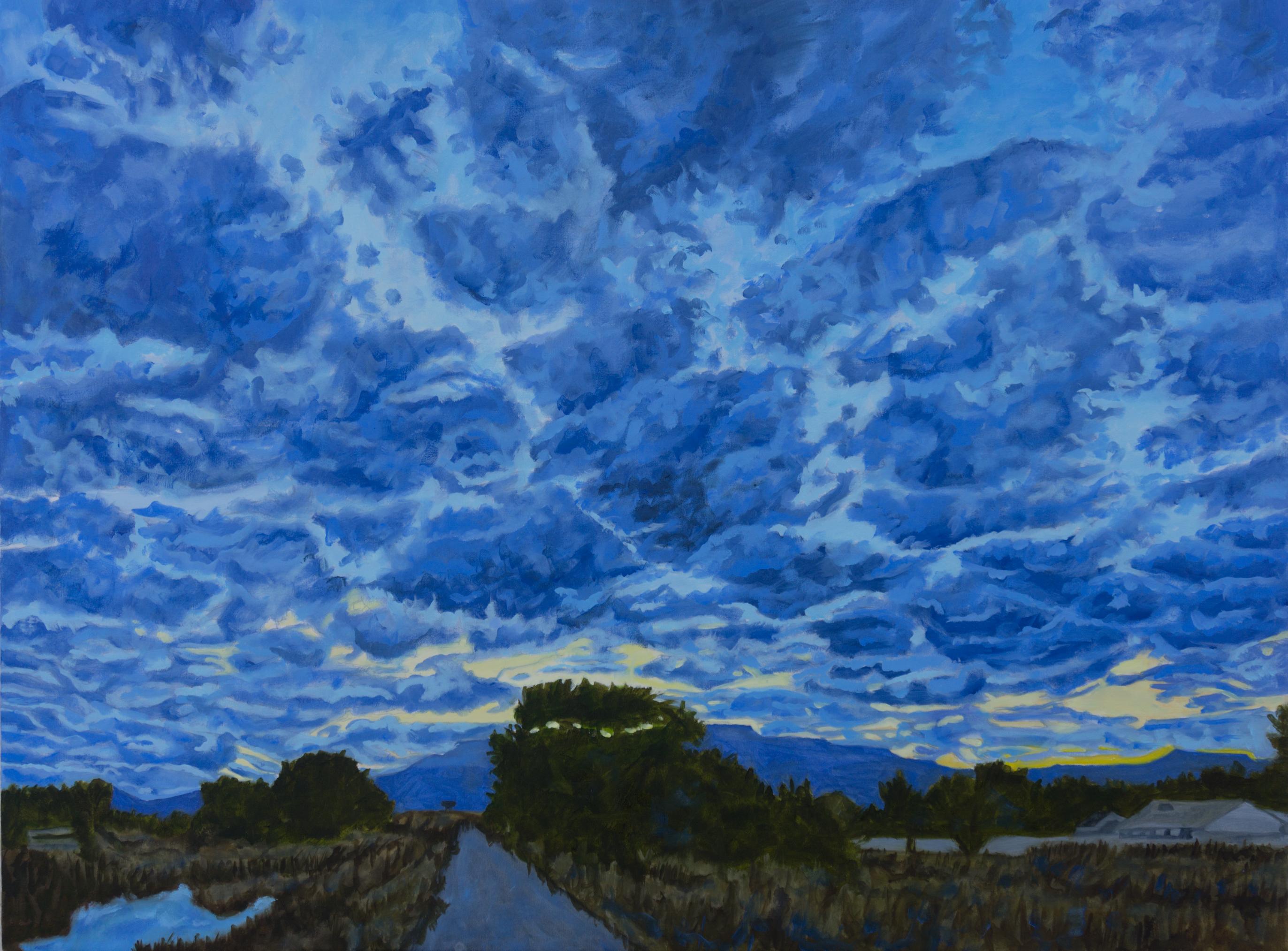 The Blue Hour, Oil Painting