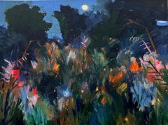 Moonlight on Fairy Trail, Original Painting
