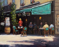 Shadows of Paris, Oil Painting