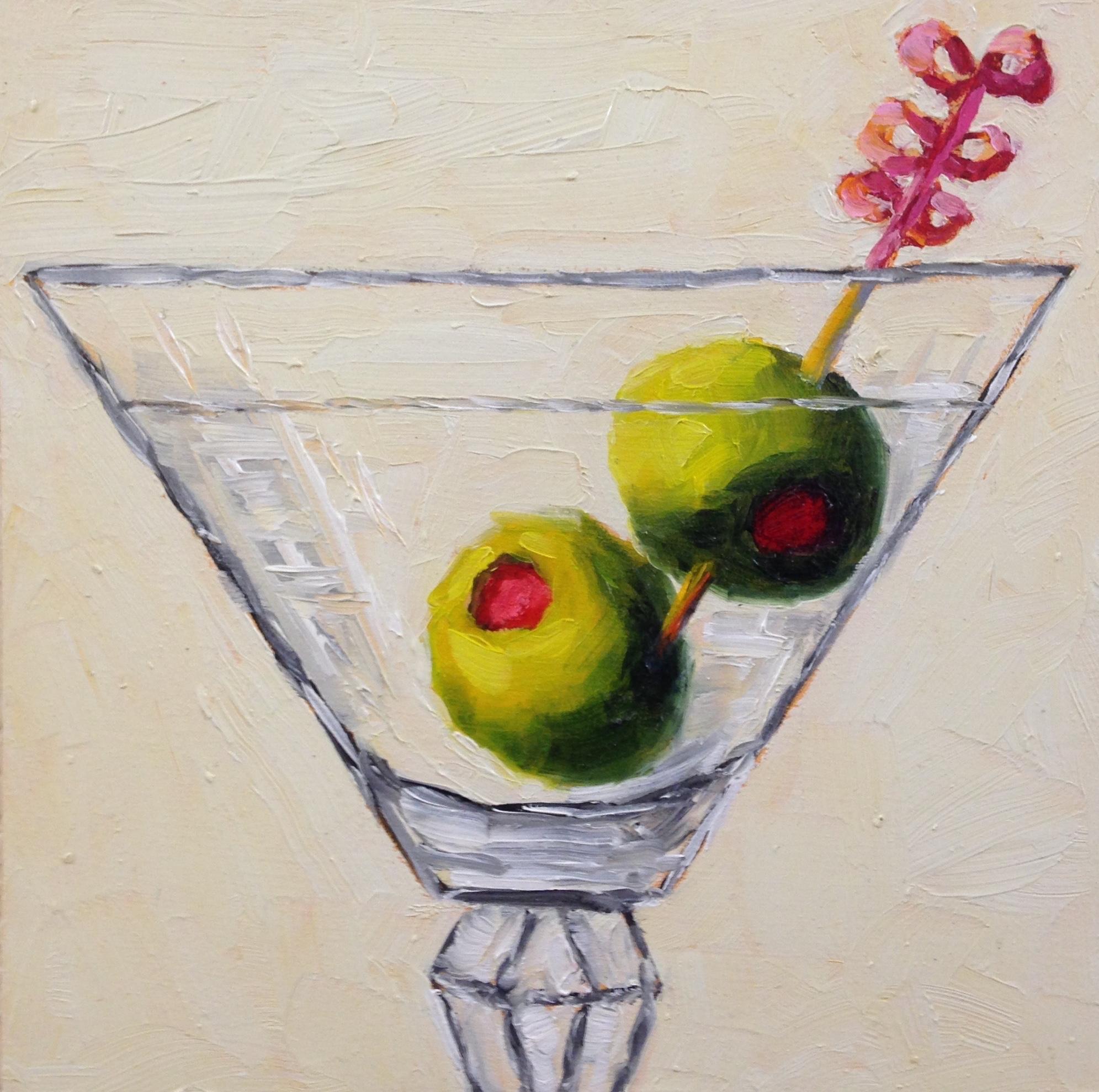 Martini, Oil Painting - Art by Pat Doherty