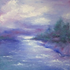 L'atmosphère, peinture à l'huile