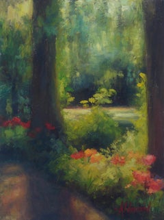 Low Country Garden, Oil Painting