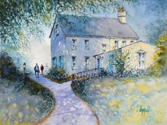Tavern Garden, Original Painting