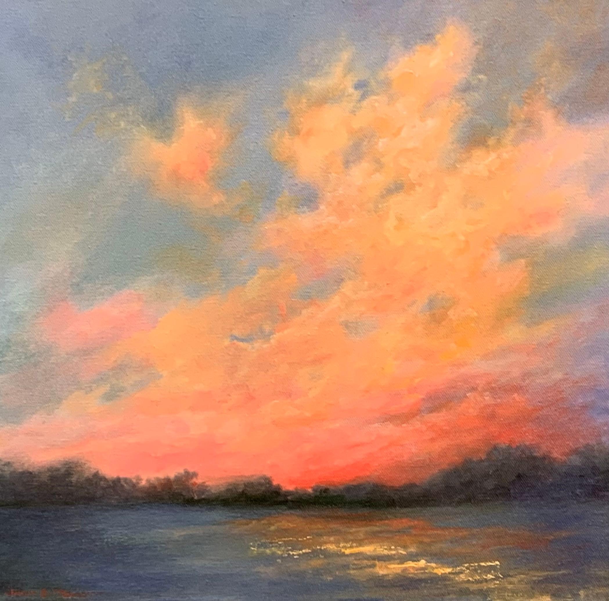 Sunset Passion, Oil Painting