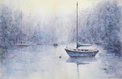 In the Misty Mooring, Original Painting