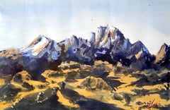 Monte Kenya, dipinto originale