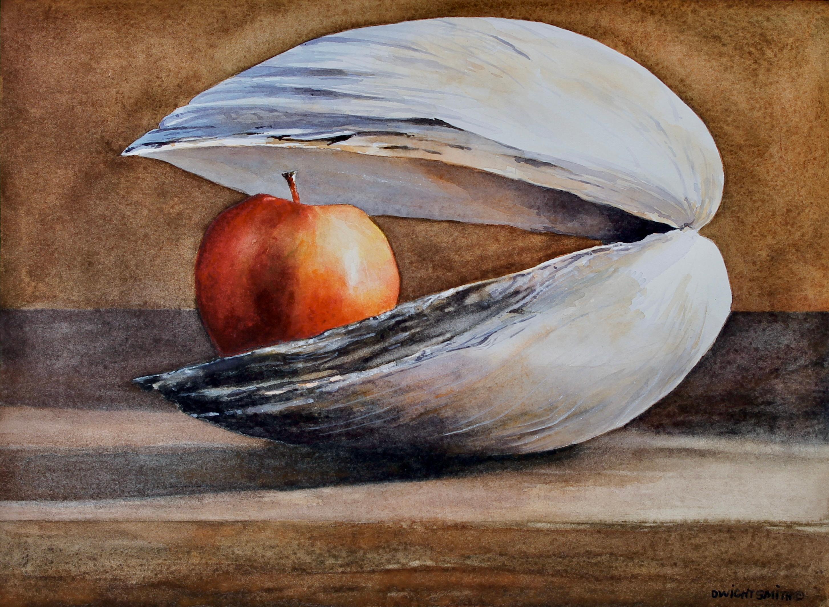 Still-Life de Dwight Smith - Cáscara de pastel, Pintura original