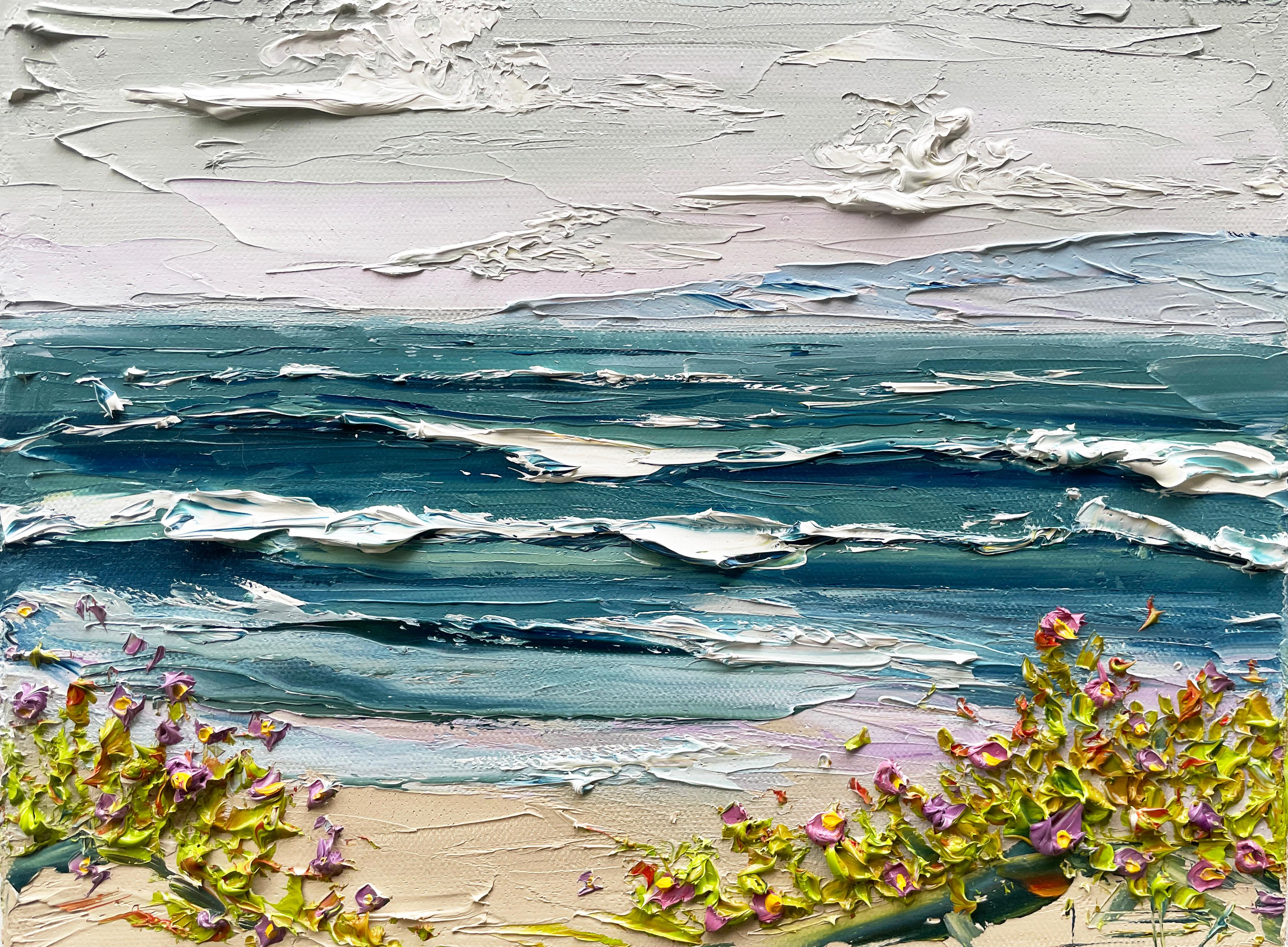 Coastal Spring, Oil Painting - Art by Lisa Elley