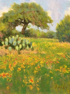 May Wildflowers, Oil Painting