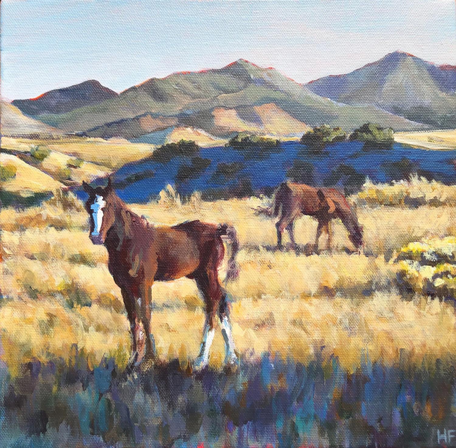 Colt Stare, Original Painting