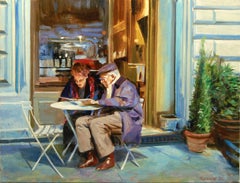 Getting Oriented in Florence, Oil Painting