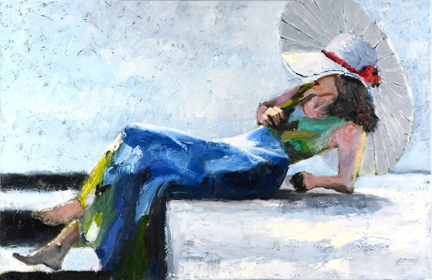 Sunlit Dreams, Oil Painting - Art by Gary Leonard