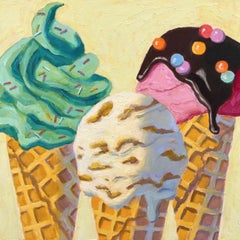 Three Flavors, Oil Painting