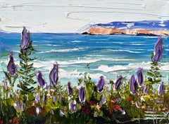 Carmel Beach, Oil Painting