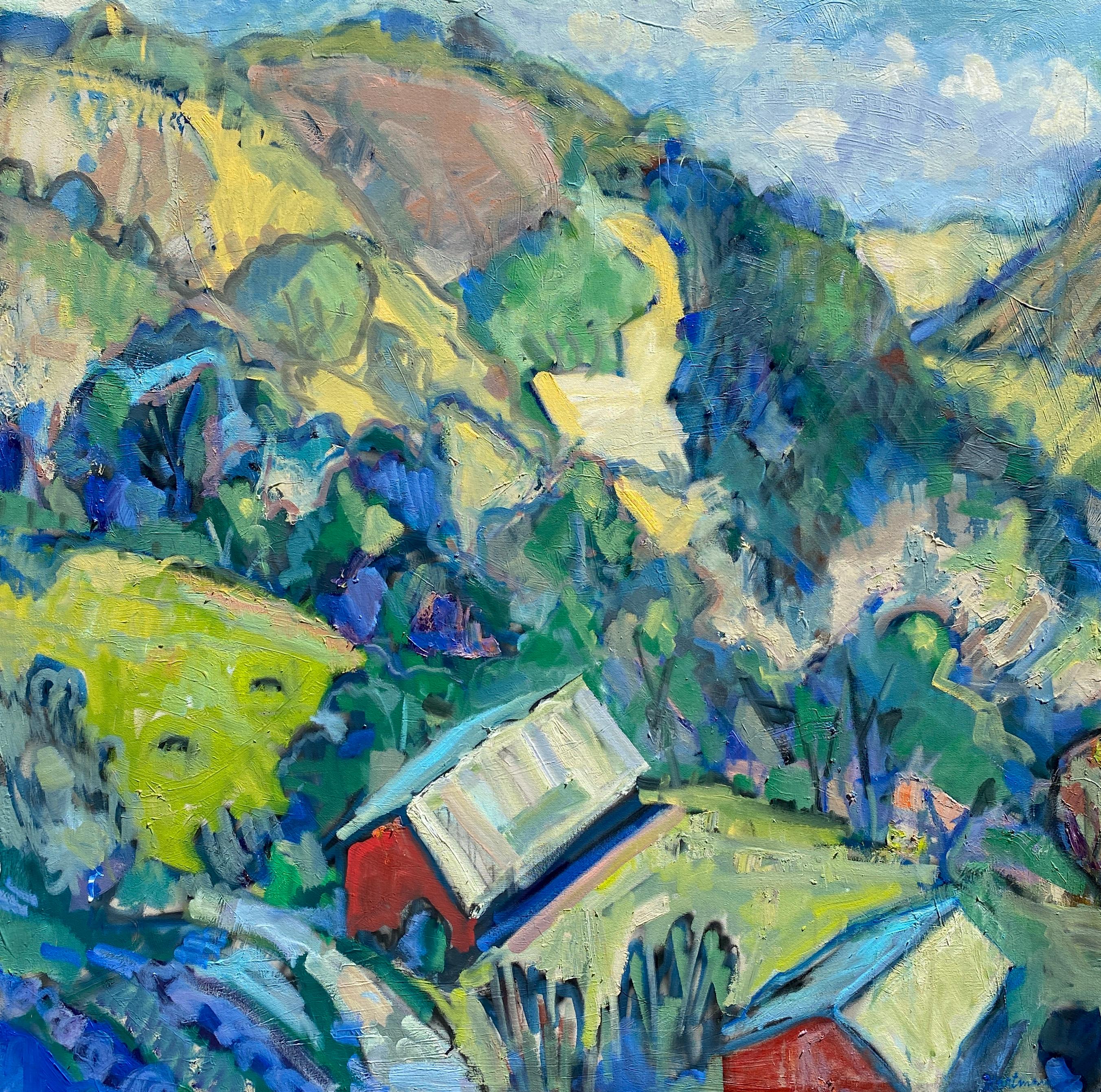 Diablo Ranch, Oil Painting