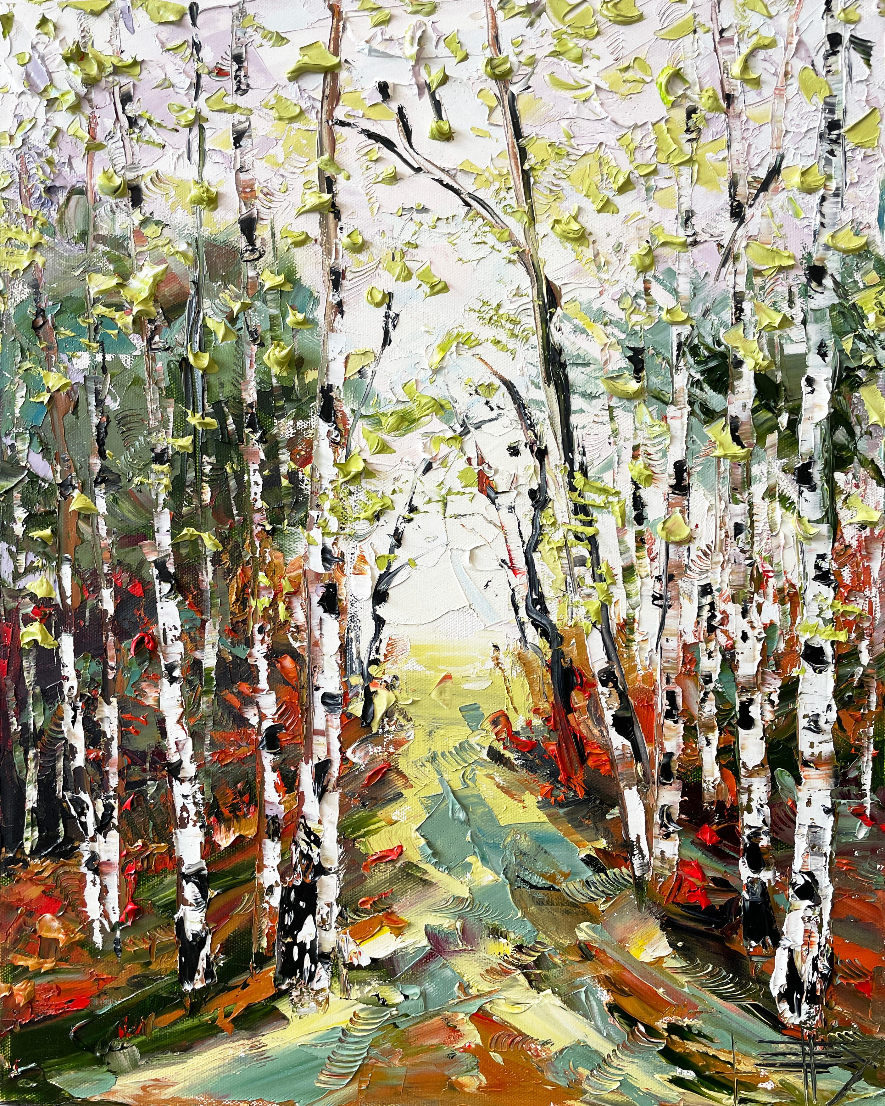 Eindringliches Herbst, Ölgemälde