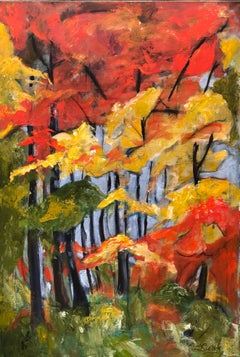 Autumn Leaves, Original Painting