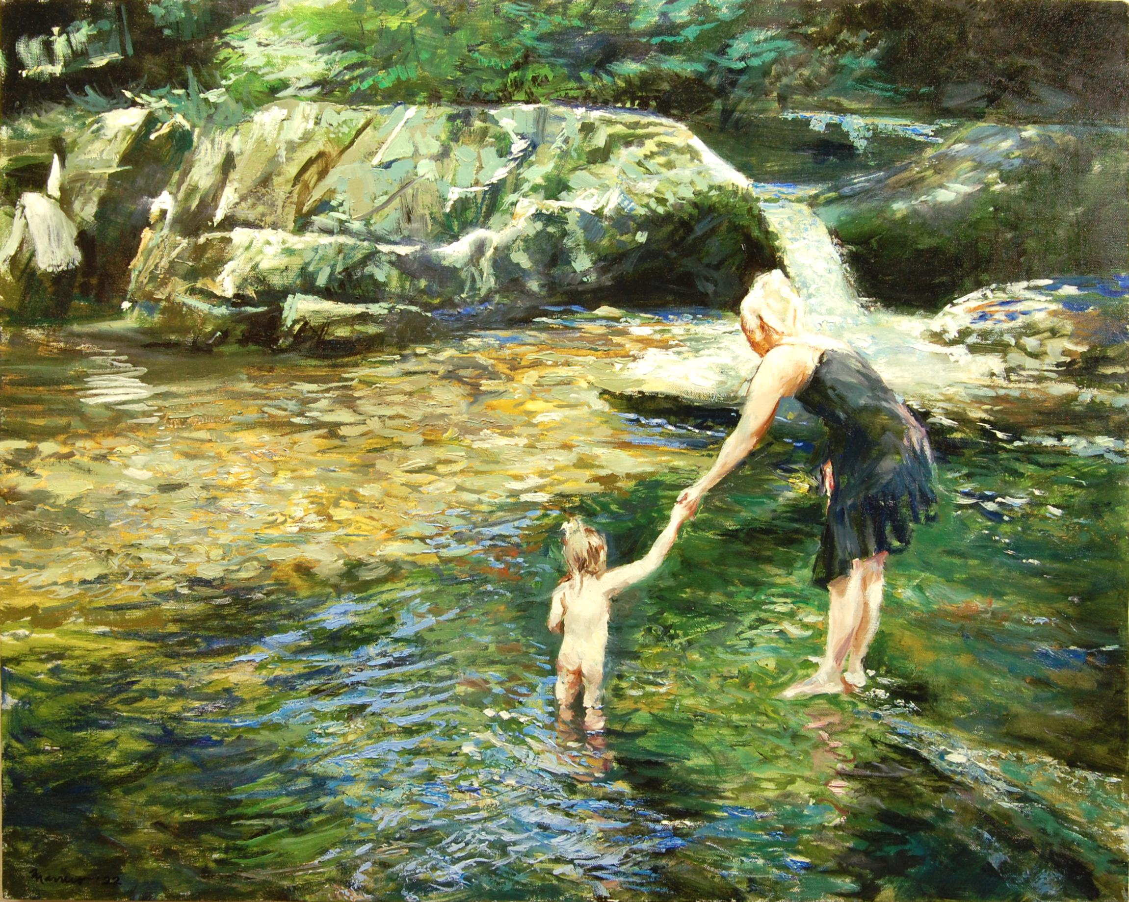 Guidance, peinture à l'huile