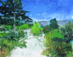 Mountain Path, France, Original Painting