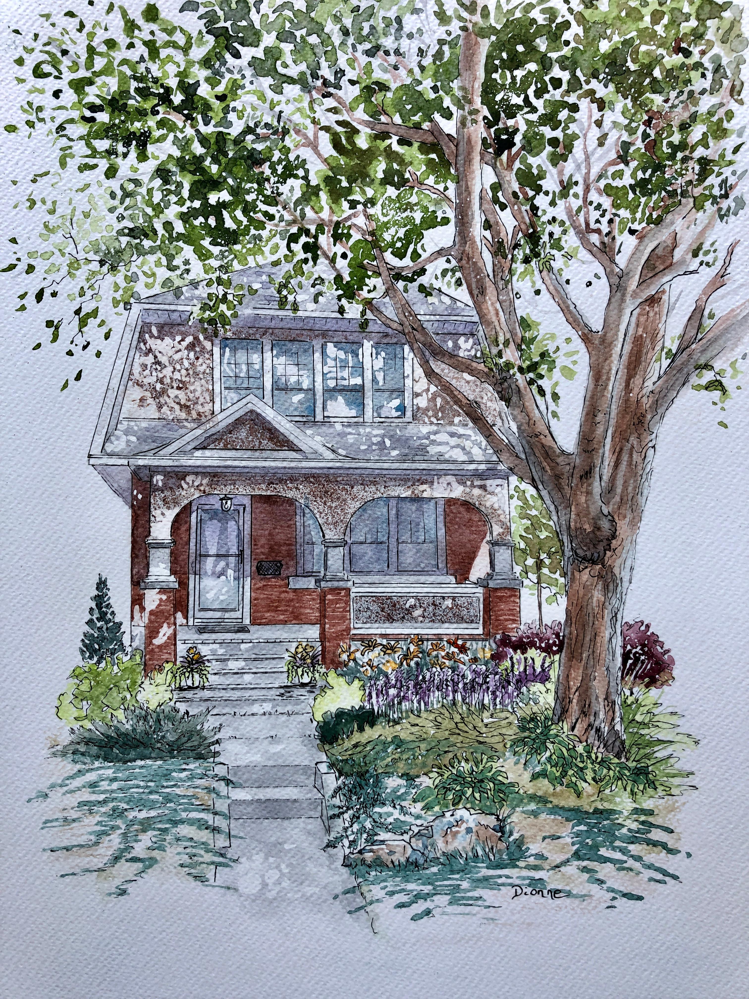 House 11, Original Painting