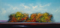 Autumn Lights My Way, Oil Painting