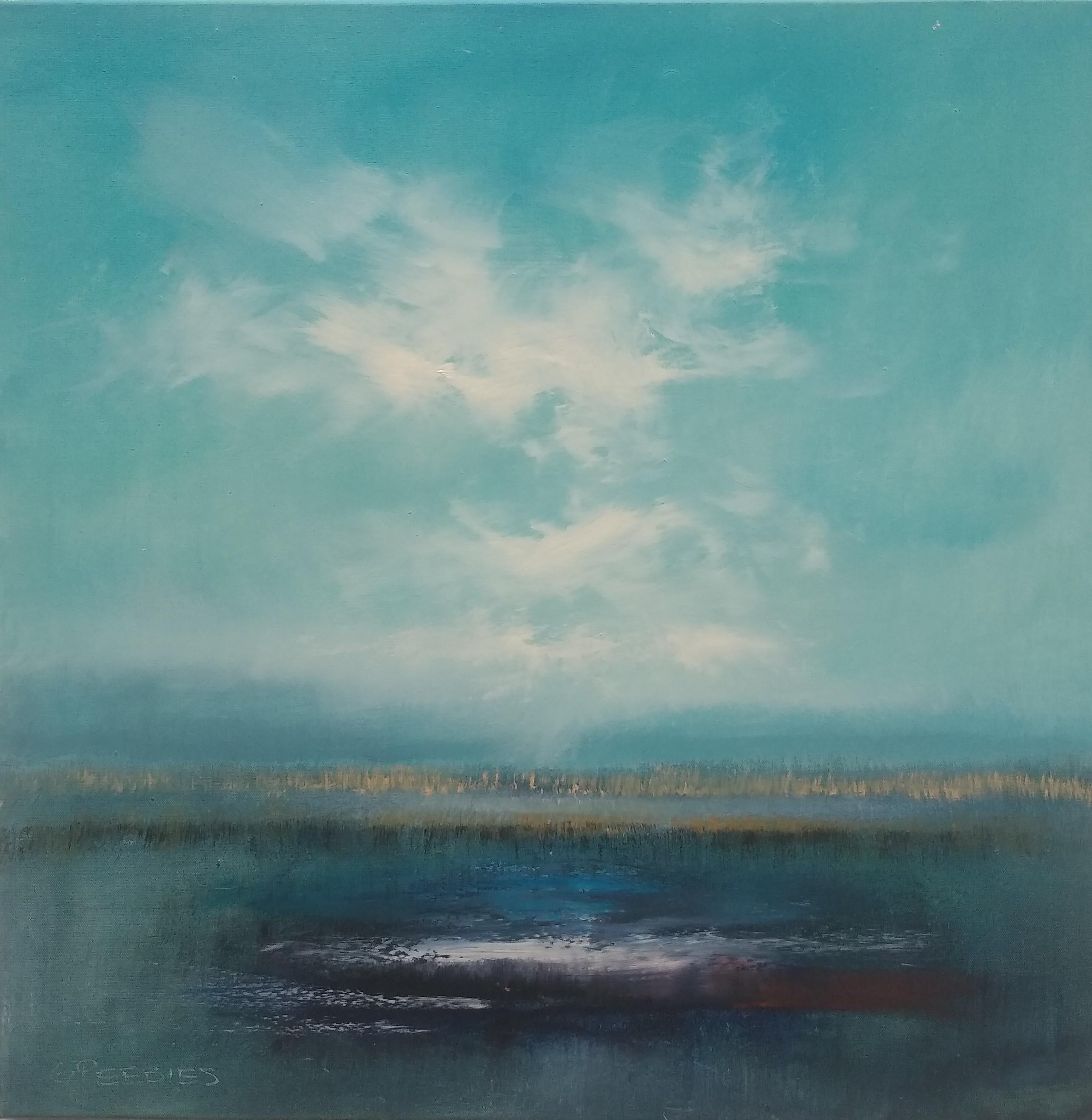 Landscape Painting George Peebles - Perdu dans un rêve, peinture à l'huile