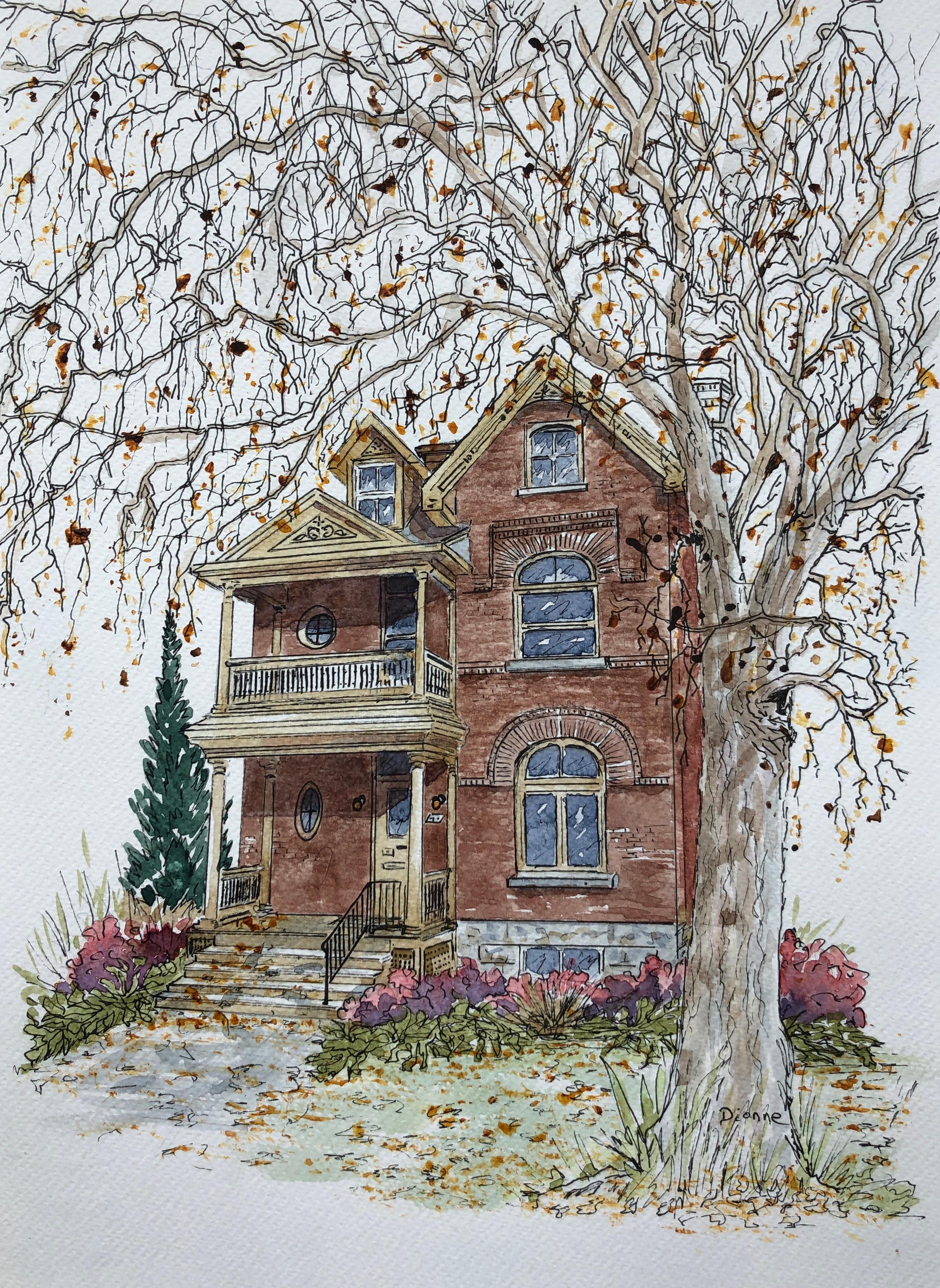 House 10, Original Painting