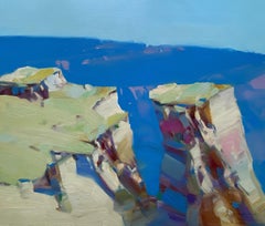 Canyon Rock, Oil Painting