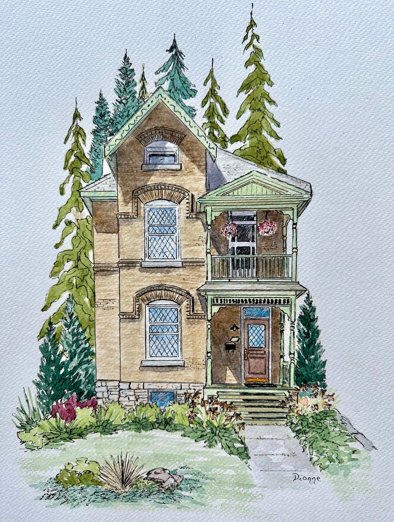 Victorian House Drawing