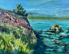 Agate Beach, Oregon, Oil Painting
