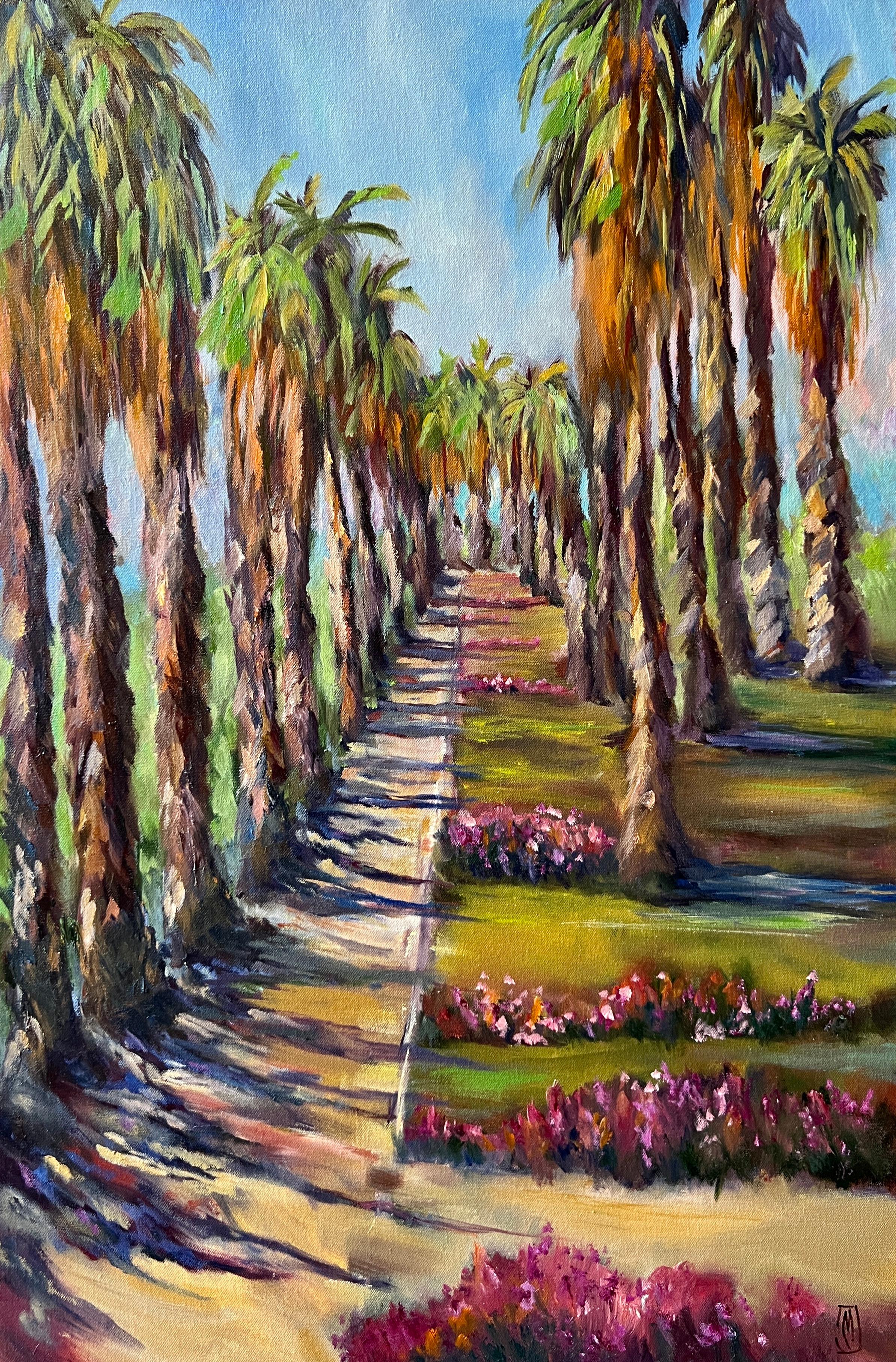 Mission Avenue, Oil Painting - Art by Marilyn Froggatt