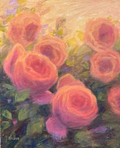 Bagnato dal sole, pittura a olio